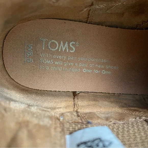 Tan Suede Chelsea Ankle Boots | TOMS 6.5 - Picture 10 of 11